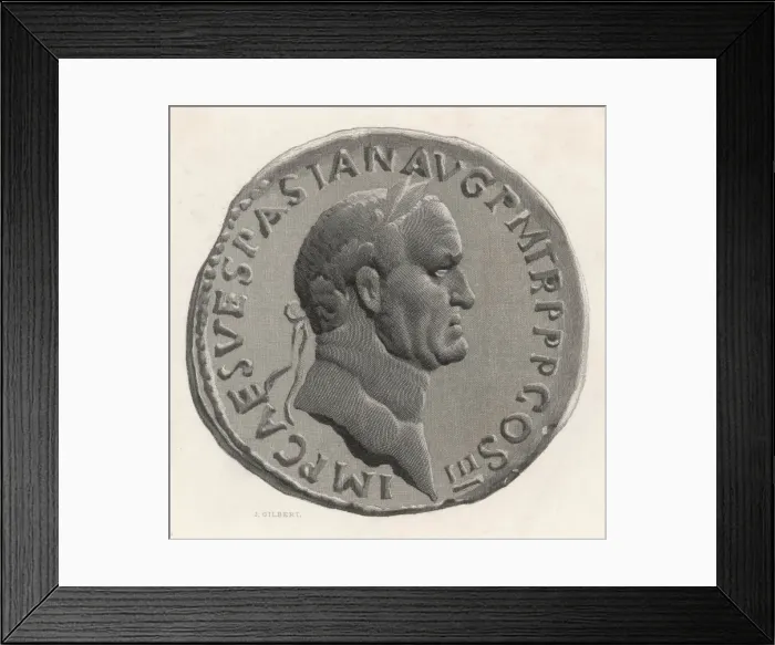 Framed Print : Vespasianus (Coin) Framed Print : Vespasianus (Coin)