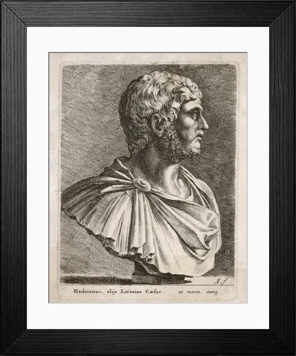 Framed Print : Hadrianus (Bust) Framed Print : Hadrianus (Bust)