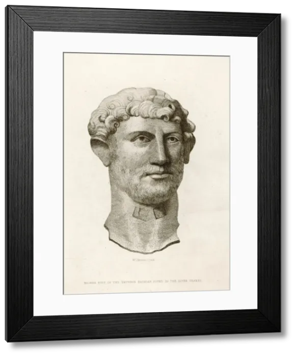 Framed Print : Hadrianus (Bust) Framed Print : Hadrianus (Bust)