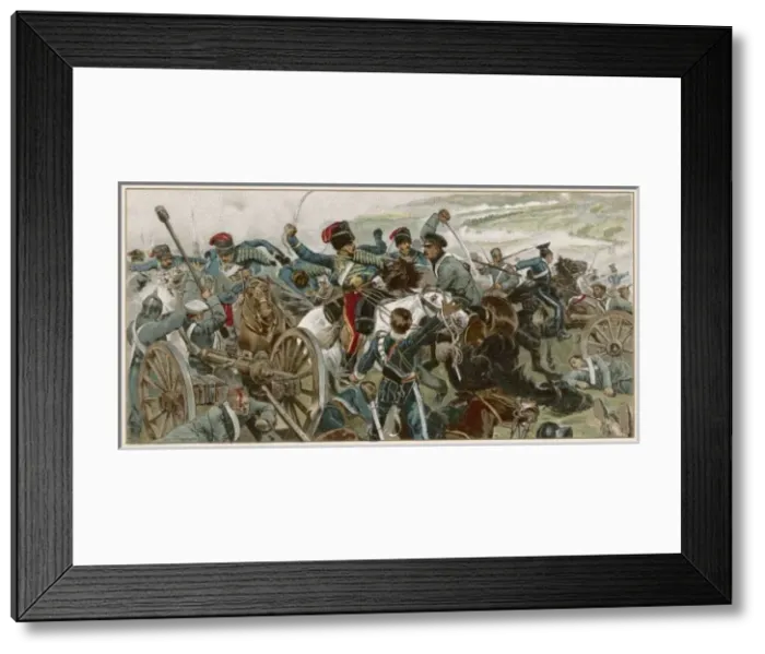 Framed Print : Cavalry at Inkerman 1854 Framed Print : Cavalry at Inkerman 1854