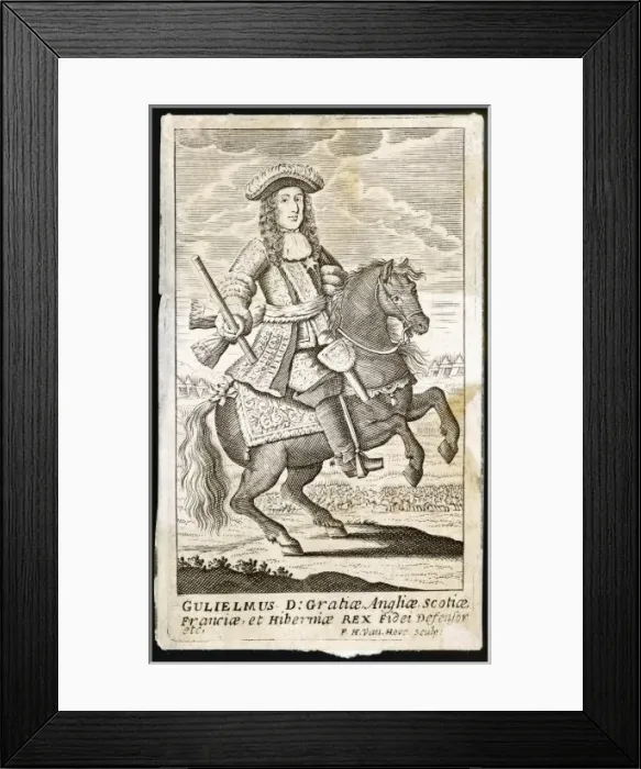 Framed Print : William III on Horse Framed Print : William III on Horse