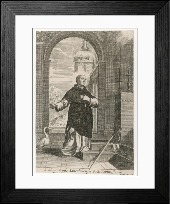 Framed Print : Bishop of Lincoln / Hugh Framed Print : Bishop of Lincoln / Hugh