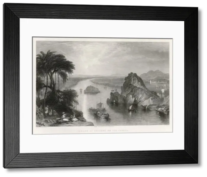 Framed Print : Ganges at Kahalgaon Framed Print : Ganges at Kahalgaon
