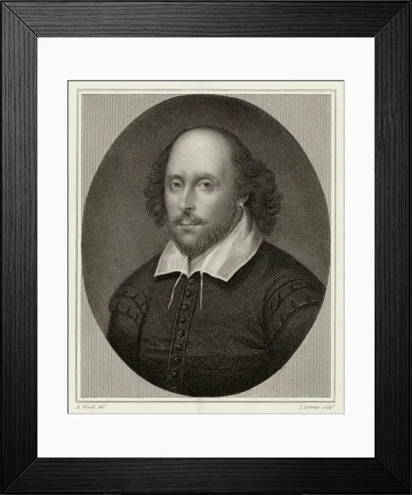 Framed Print : Shakespeare / Chan / Cochran Framed Print : Shakespeare / Chan / Cochran