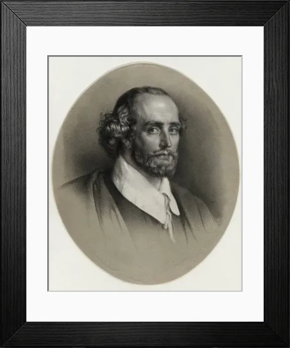 Framed Print : Shakespeare / Trautschold Framed Print : Shakespeare / Trautschold