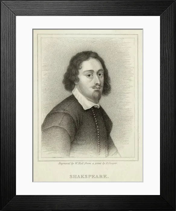 Framed Print : Shakespeare / Dunford / Holl Framed Print : Shakespeare / Dunford / Holl