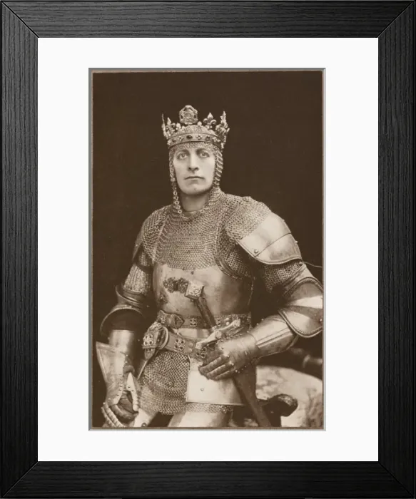 Framed Print : Waller as Henry V Framed Print : Waller as Henry V