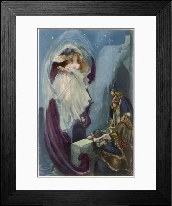 Framed Print : Tristram & Iseult Framed Print : Tristram & Iseult
