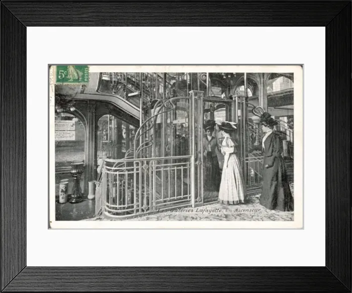 Framed Print : Ascenseur, Paris Store Framed Print : Ascenseur, Paris Store