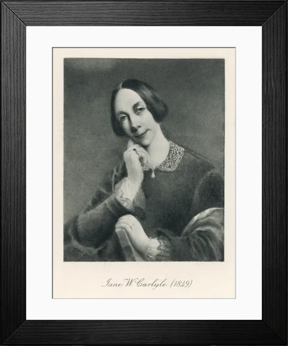 Framed Print : Jane Welsh Carlyle