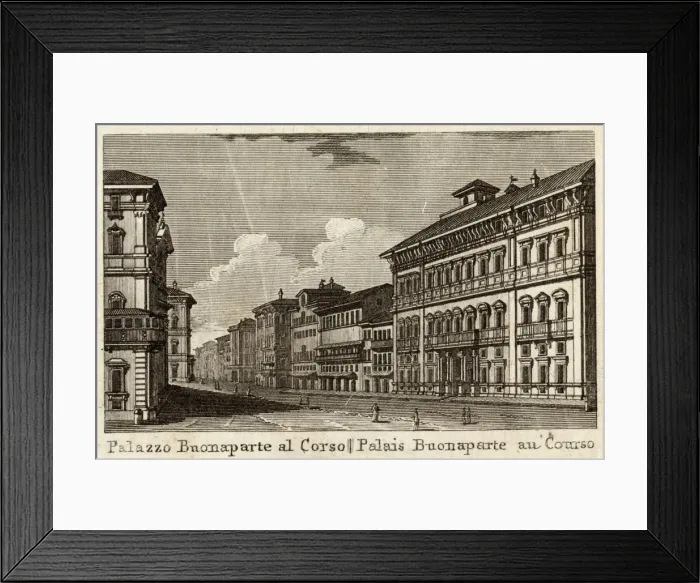 Framed Print : Palazzo Bonaparte, Rome Framed Print : Palazzo Bonaparte, Rome