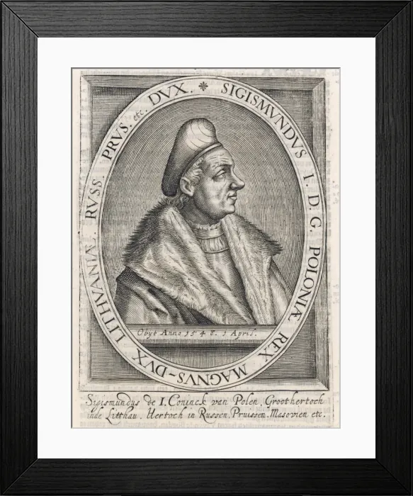 Framed Print : Sigismund I of Poland Framed Print : Sigismund I of Poland