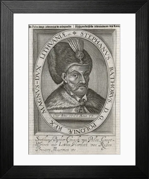 Framed Print : Stefan I Batory Framed Print : Stefan I Batory