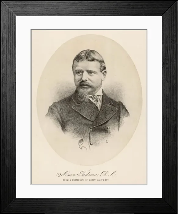 Framed Print : Lawrence Alma-Tadema Framed Print : Lawrence Alma-Tadema