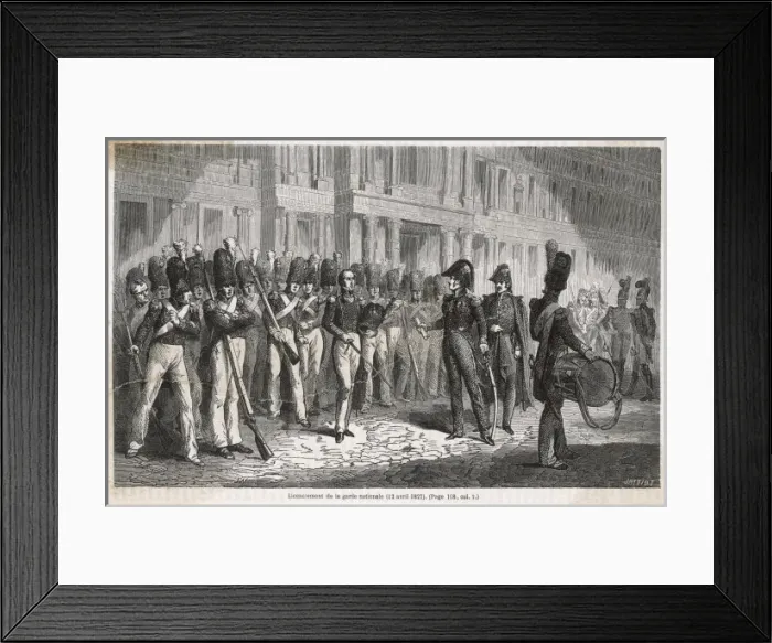 Framed Print : Garde Nationale Framed Print : Garde Nationale