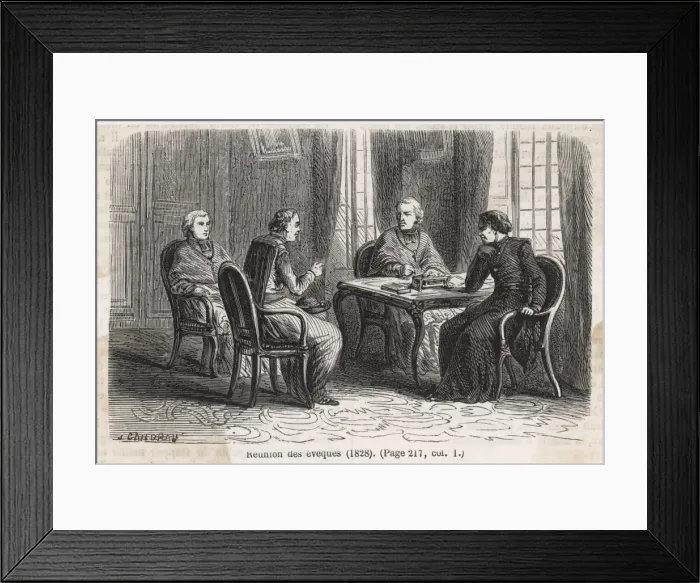 Framed Print : Reactionary Bishops Framed Print : Reactionary Bishops