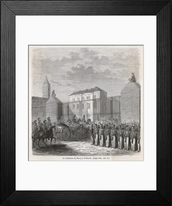 Framed Print : Duchesse at Toulouse Framed Print : Duchesse at Toulouse
