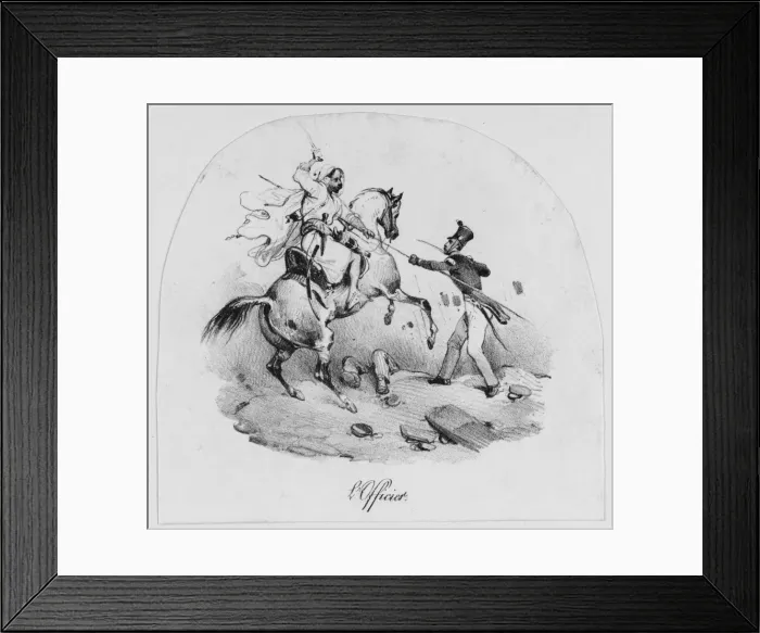 Framed Print : Insurgent and Horseman Framed Print : Insurgent and Horseman
