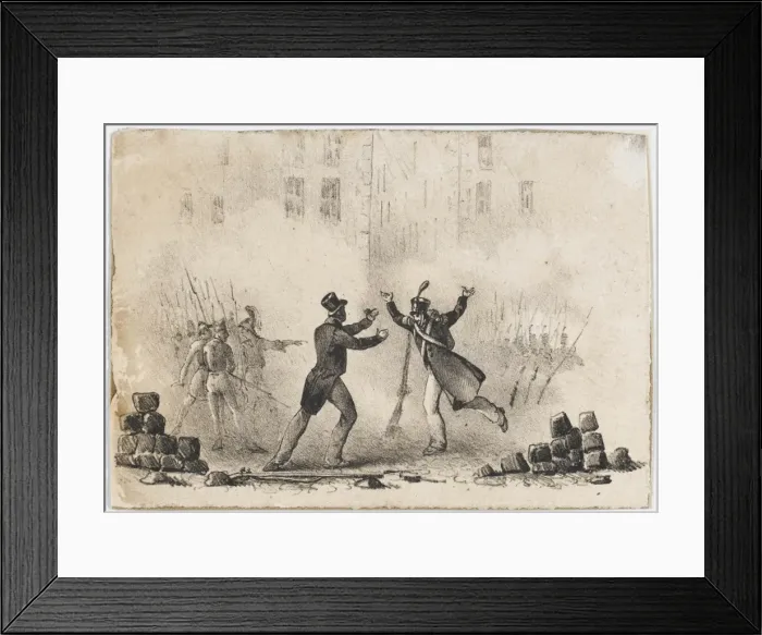 Framed Print : Deserting Soldier Framed Print : Deserting Soldier
