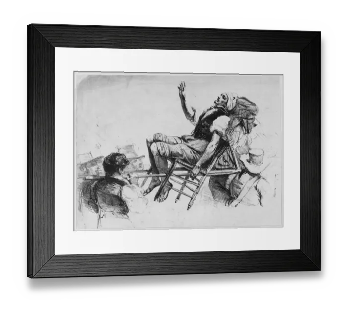 Framed Print : Chairborne Casualty Framed Print : Chairborne Casualty