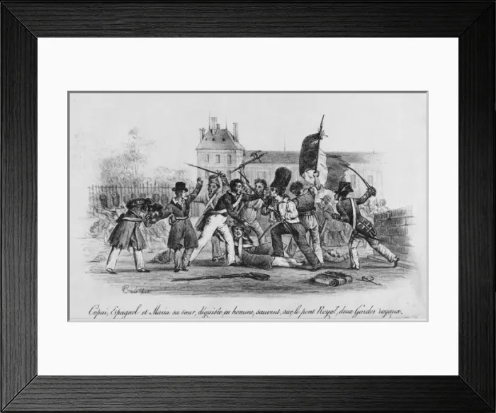 Framed Print : Girls in Uniform Framed Print : Girls in Uniform