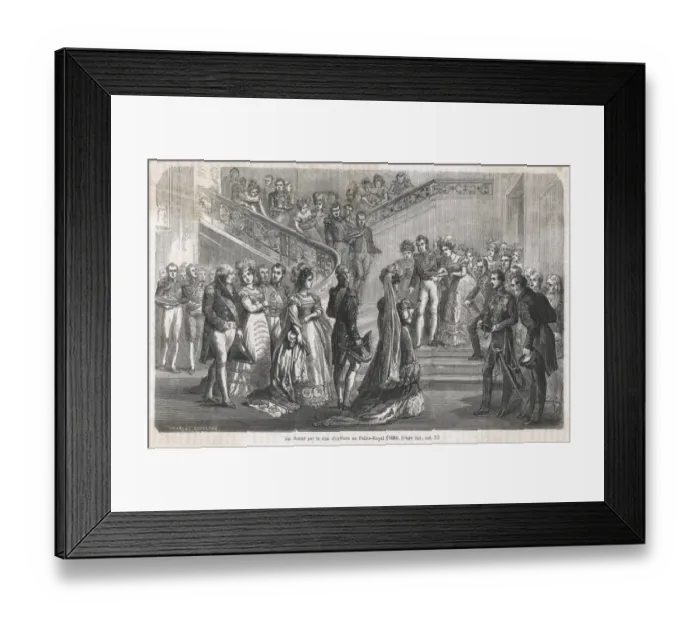 Framed Print : DUC D ORLEANS BALL Framed Print : DUC D ORLEANS BALL