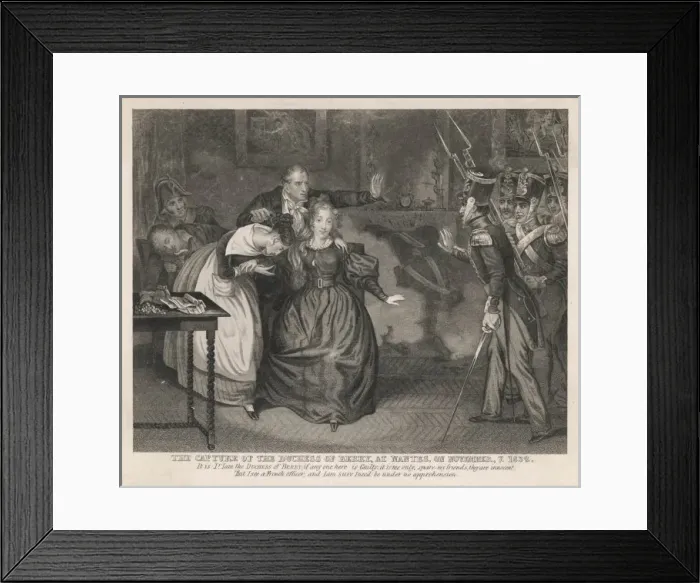 Framed Print : Duchesse De Berry Framed Print : Duchesse De Berry