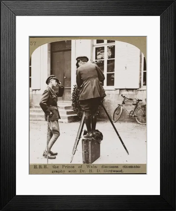 Framed Print : Prince of Wales Wwi Framed Print : Prince of Wales Wwi