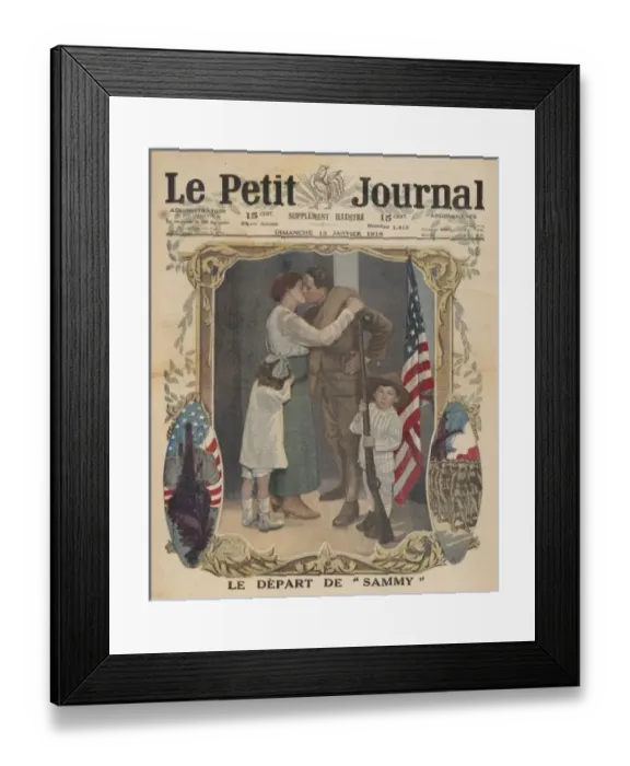 Framed Print : American Soldier to War Framed Print : American Soldier to War