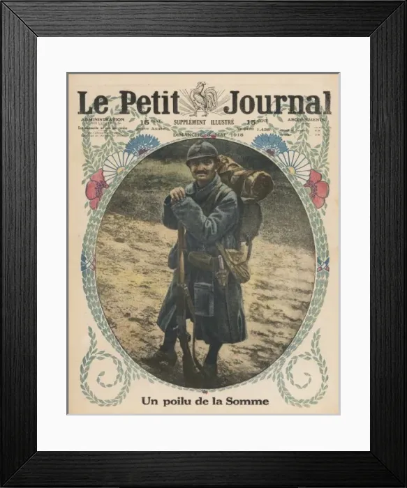 Framed Print : French Infantryman Framed Print : French Infantryman