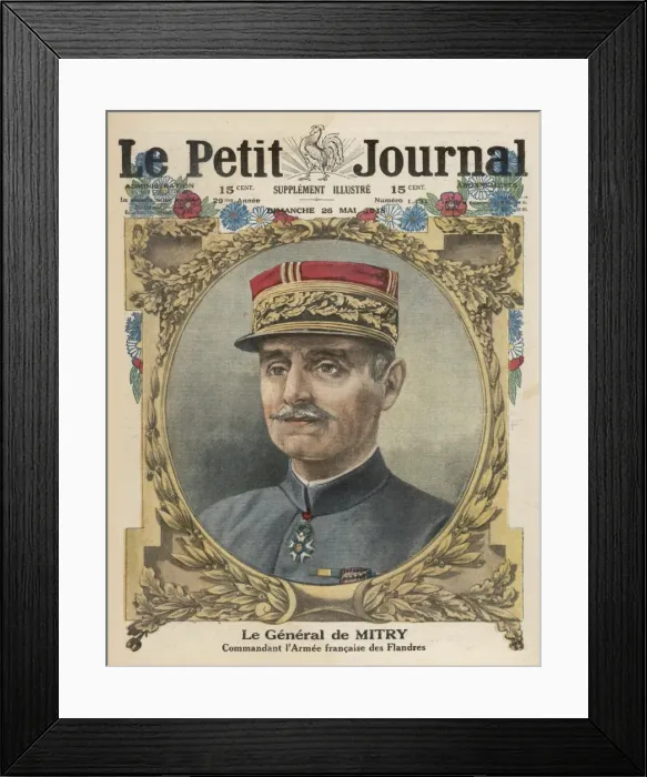 Framed Print : General De Mitry Framed Print : General De Mitry