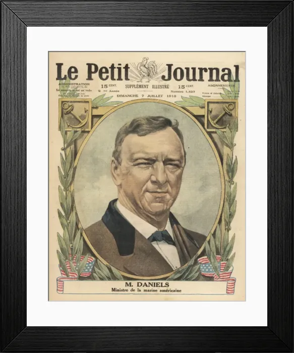 Framed Print : Josephus Daniels Framed Print : Josephus Daniels