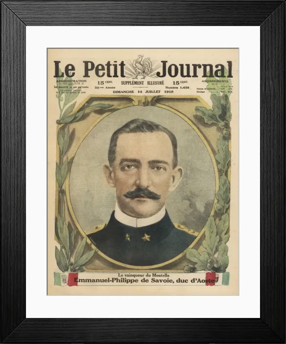 Framed Print : 2nd Duke of Aosta Framed Print : 2nd Duke of Aosta