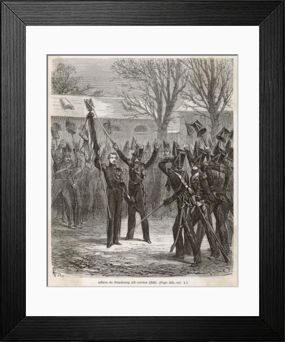 Framed Print : Napoleon III Strasbourg Framed Print : Napoleon III Strasbourg