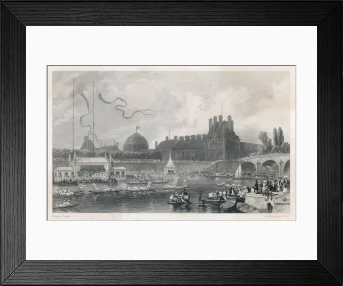 Framed Print : July Fetes, Paris Framed Print : July Fetes, Paris