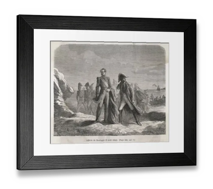 Framed Print : Napoleon at Boulogne 2 Framed Print : Napoleon at Boulogne 2