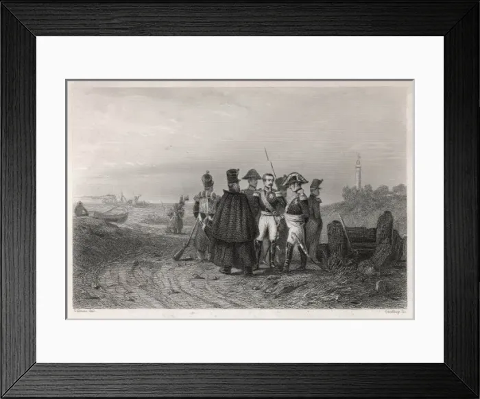 Framed Print : Napoleon at Boulogne 3 Framed Print : Napoleon at Boulogne 3
