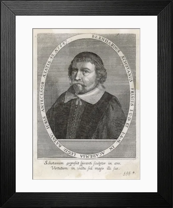 Framed Print : Bernhard Schotanus Framed Print : Bernhard Schotanus