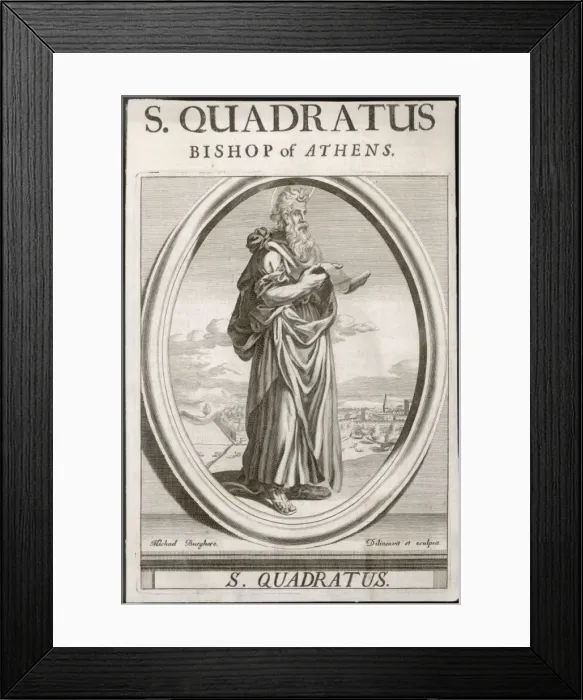 Framed Print : Saint Quadratus Framed Print : Saint Quadratus