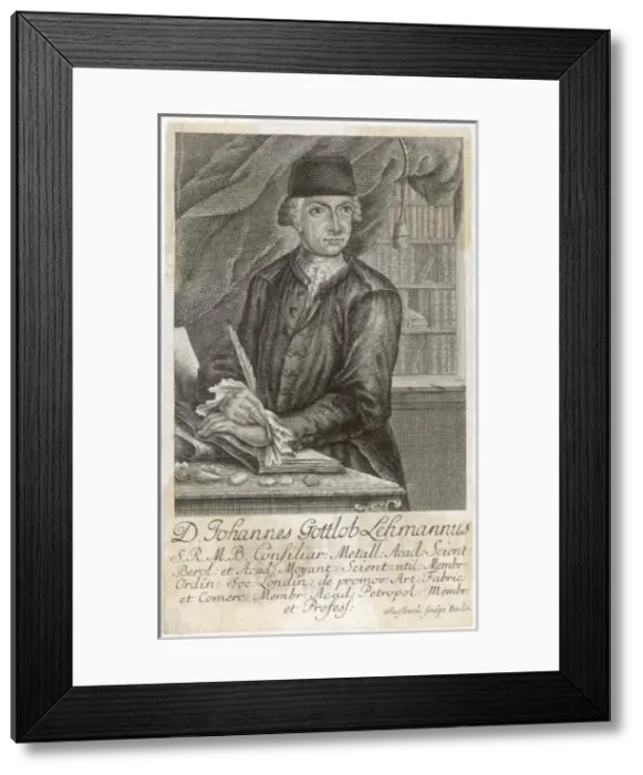 Framed Print : Johann Gottlob Lehmann Framed Print : Johann Gottlob Lehmann