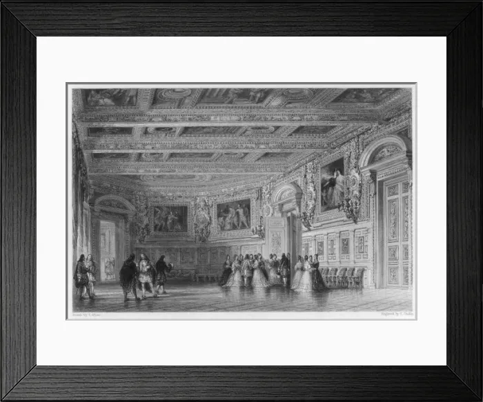 Framed Print : Fontainebleau C17 Framed Print : Fontainebleau C17