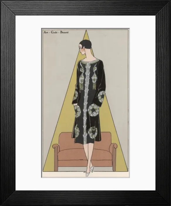 Framed Print : Creation by Poiret - 2 Framed Print : Creation by Poiret - 2