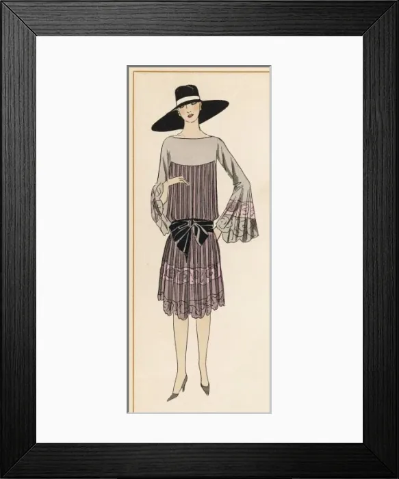 Framed Print : Woman in Robe De Visite Framed Print : Woman in Robe De Visite