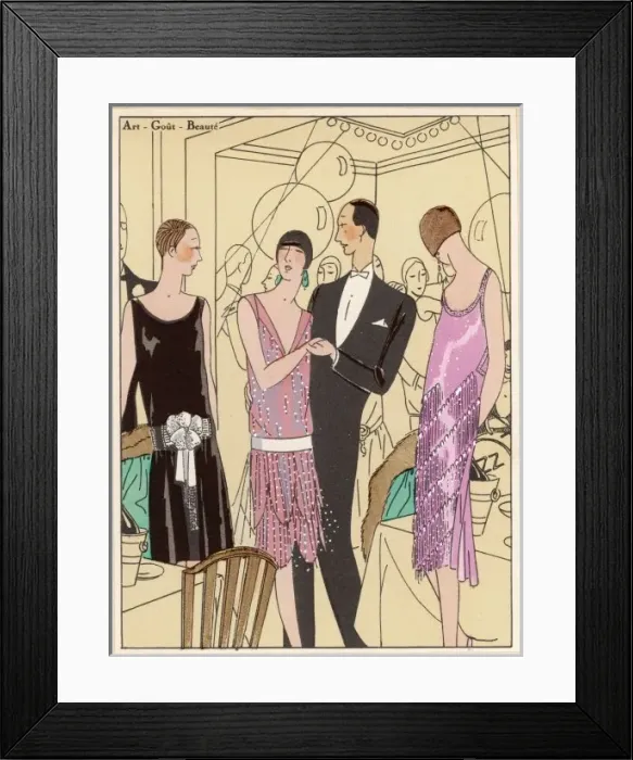 Framed Print : Smart Party Guests Framed Print : Smart Party Guests