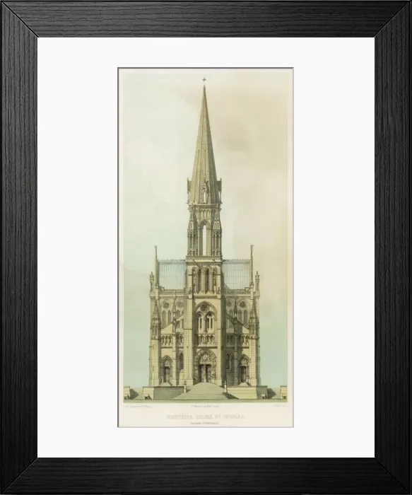 Framed Print : Church at Nantes Framed Print : Church at Nantes