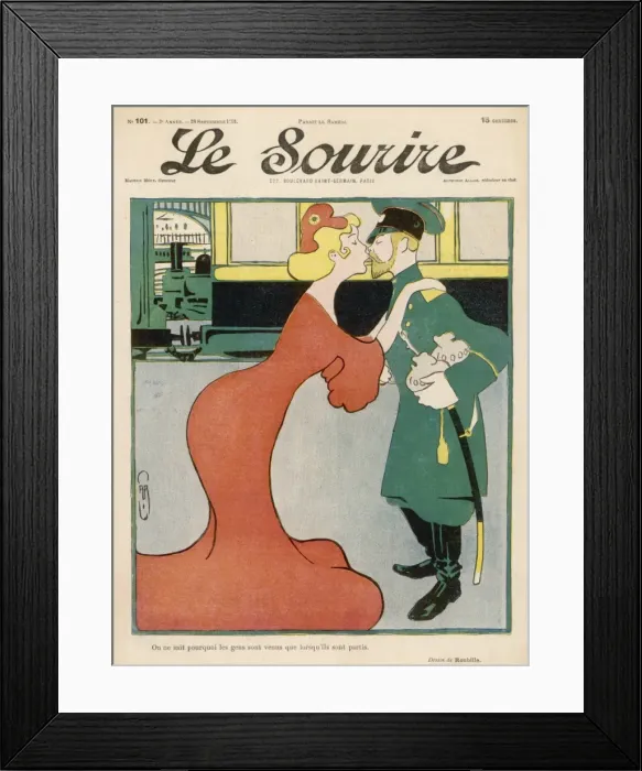 Framed Print : France-Russia Friendship Framed Print : France-Russia Friendship