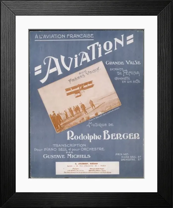 Framed Print : French Aviation 1908 Framed Print : French Aviation 1908