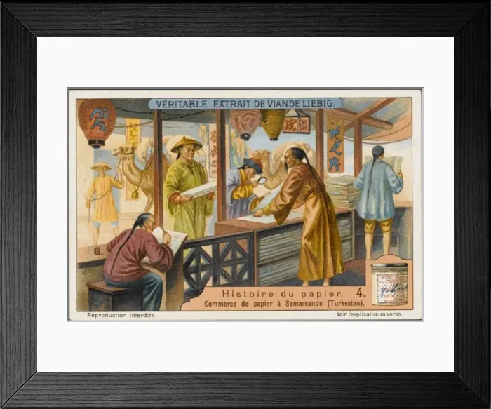Framed Print : Paper at Turkestan Framed Print : Paper at Turkestan