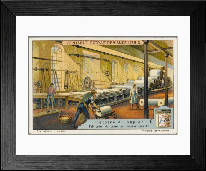 Framed Print : Continuous Roll Paper Framed Print : Continuous Roll Paper