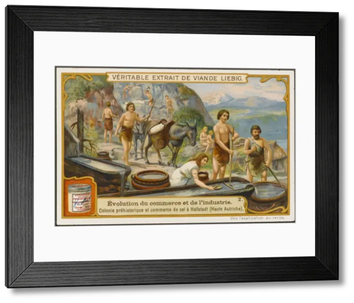 Framed Print : Prehistoric Commerce Framed Print : Prehistoric Commerce
